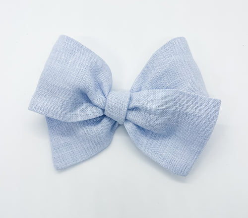 Pastel Blue Linen