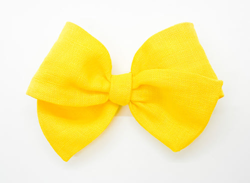 Sunshine Yellow Linen