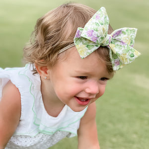 Garden Floral Bow