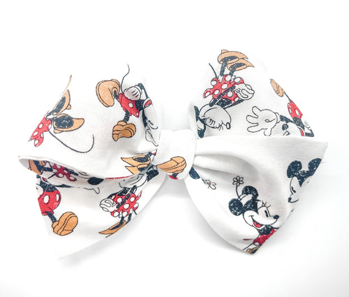 Mickey and Minnie Bow